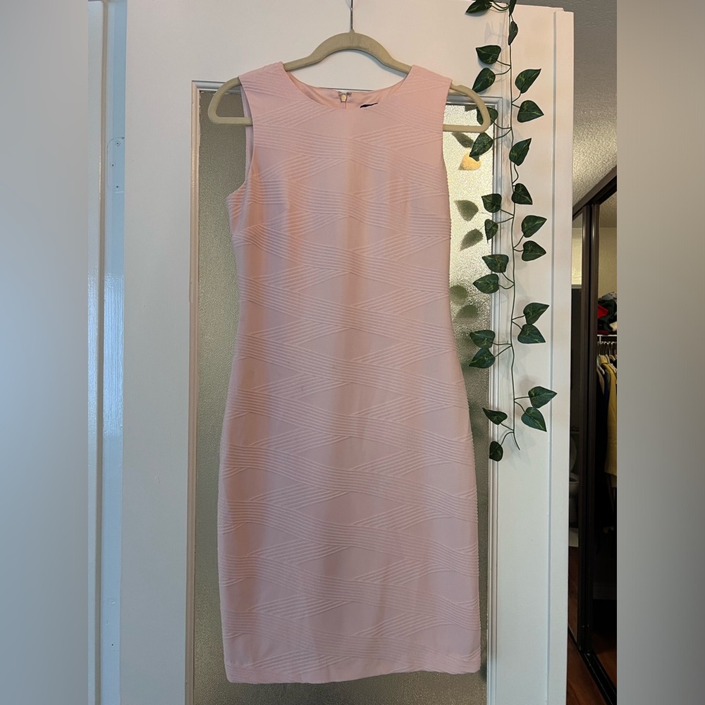 Tommy Hilfiger blush pink dress